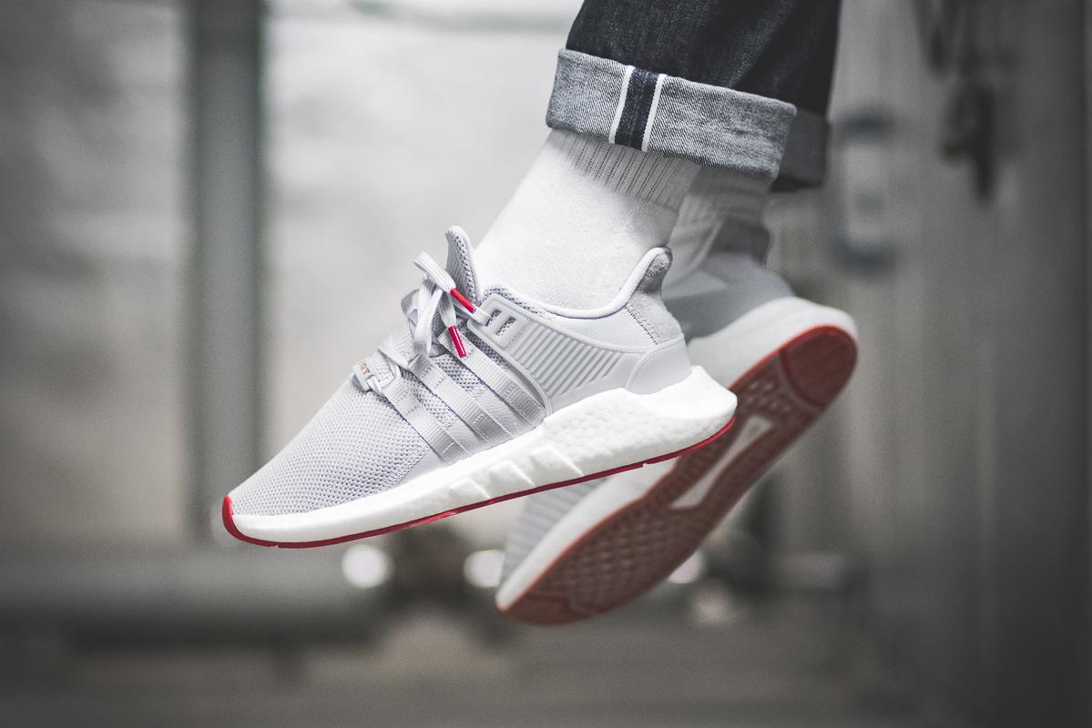 Adidas eqt support cheap 93/17 con strisce argento